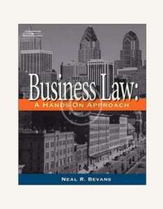 N.Bevans. Business Law